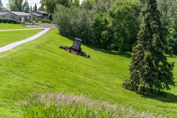 Hillside Mowing in Cumming